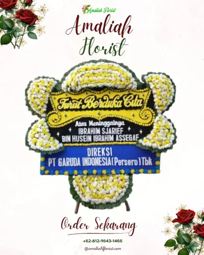 Papan Bunga Duka di Segoroyoso